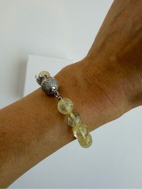 Citrine Stone Bracelet - Women Jewelry